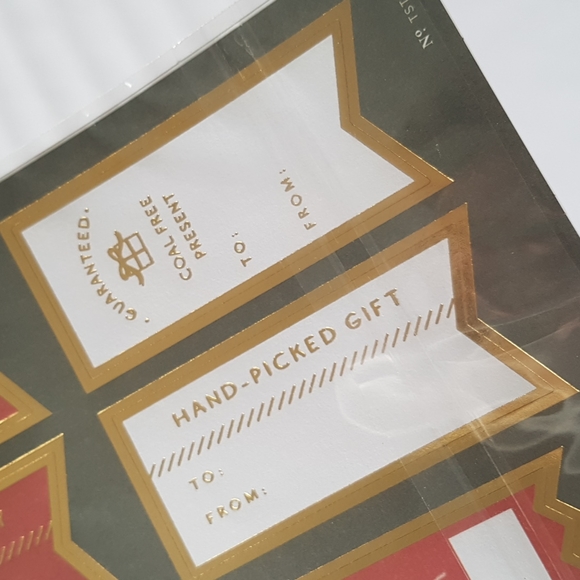 🎅🏼 100 Stickers Gift Tags (10 Sheets) - Picture 10 of 17